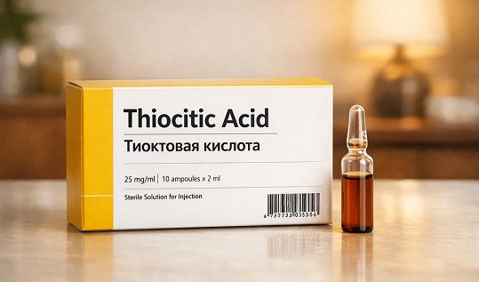 Упаковка Тиоктовой кислоты